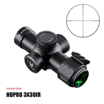 SOO HIRV HD PRO 3X30 IR Riflescope Optiline 3X Luup Püss Reguleerimisala Taktikaline Teleskoobi Jahi-Airsoft