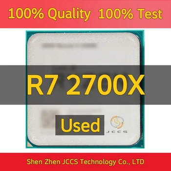 Ryzen 7 2700X R7 2700X 3.7 GHz Kaheksa-Core Kuusteist-Lõng 16M 105W CPU Protsessor Socket AM4