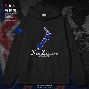 Uus-Meremaa Riigi Kaart mens hupparit meeste trükitud spordi tracksuit dressipluus streetwear mood meeste riided sügis talv