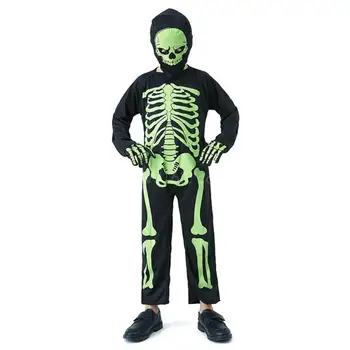 Halloween Kostüümid puhul Lapsed Jube Luukere Kostüümid puhul Lapsed Fancy Dress up Cosplay Pool Bodysuit Rolli Mängida Kombekas