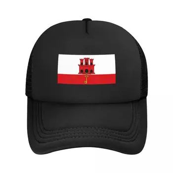 Custom Lipu Gibraltari Baseball Cap Meestele, Naistele, Reguleeritav Aednik Müts Streetwear