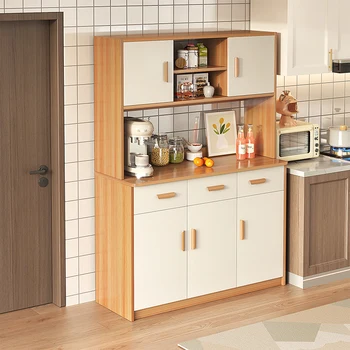 Lihtne ja kaasaegne söökla pool integreeritud seina-elutuba ladustamiseks veini kabinet köök ladustamine säilitamise kapp kapp