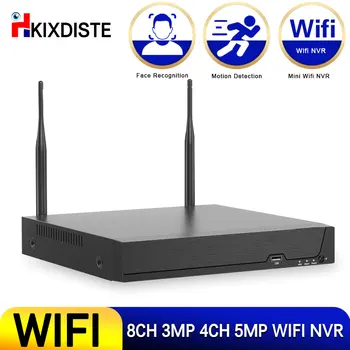 3MP 5MP WiFi NVR H. 265 Traadita Võrgu Audio-Video makk IP Järelevalve Turvalisuse Kaamera Liikumise Tuvastamise Auto Match XM