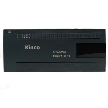 Algne Kinco K209EA-50DX programmable logic controller moodul DC24V 50 punkti I/O 22DI 8DO 6AI, 2AO relee väljund RTC
