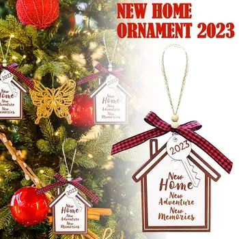 Uus Kodu Ornament, 2023, Maja Soojenemise Kingitused Uus Kodu, Housewarming Kingitusi Uus Maja, Uus Kodu, Kingitused Ideid Decor E0x5