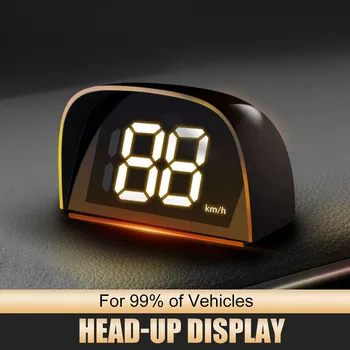 2023 KMH MPH Universaalne Auto GPS HUD 5V USB-Head Up Display Digital Spidomeeter sigaretisüütaja Plug&Play Auto Tarvikud