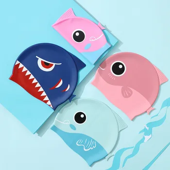 Armas Ujumine Elastne Silikoon Ujuda Bassein Suplemiseks S Kids Tüdrukud Poisid Tuulekindel Kõrvade Kaitse Sukeldumise Müts Suveks