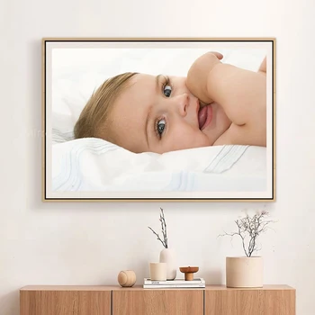 BC08 Baby Armas Magus Magab Poos Armas Siidist Riie Plakat Seina Art Kodu Kaunistamiseks Kingitus