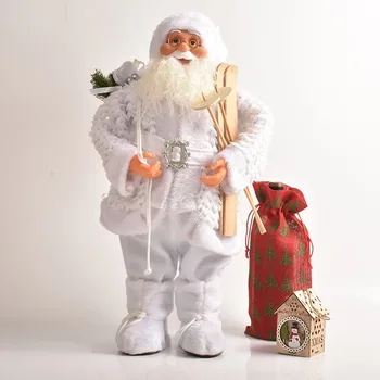 Uus 60cm Santa Claus Nukk 2023 Christmas Ornament Kodus Kinke Häid Jõule Kaunistused Koju Navidad Natal Uue Aasta Kingitused