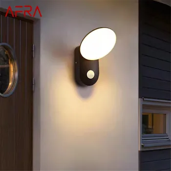 AFRA Kaasaegse Lihtne Seina Lamp LED Veekindel Vintage Sconces Kerge Väljas Kodu Rõdu Koridoris Hoovis Decor