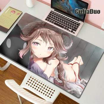 Eyjafjalla Arknights jaoks ekd 80x40 Ekstra Suur Seksikas Anime Tüdrukud Mouse Pad Gamer Arvuti Laud Laua Mat-Mängude Tarvikud Kawaii Vaip
