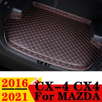 Auto Pagasiruumi Matt Mazda CX4 CX-4 2016 17-2021 Kõrge Pool Veekindel Taga Lasti Katab Vaip, Padi AUTO Saba Tarvikud Saabas Voodrita